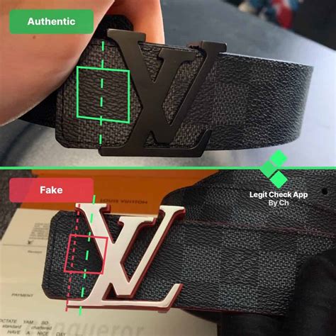 fake lv belt vs real|Lv Belt legit check.